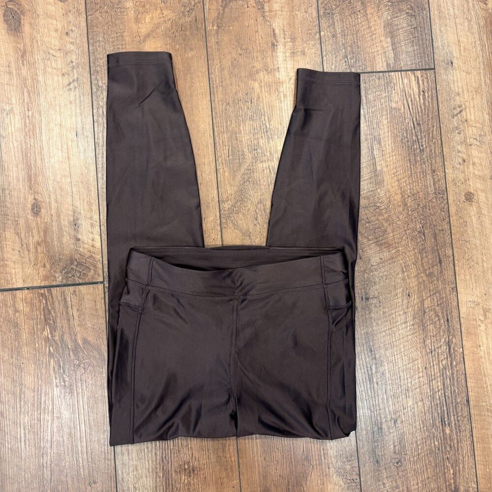 Lululemon Satin Shine High-Rise Tight 25" Espresso Brown Size 6 / W5GKAS $118 - Picture 3 of 11